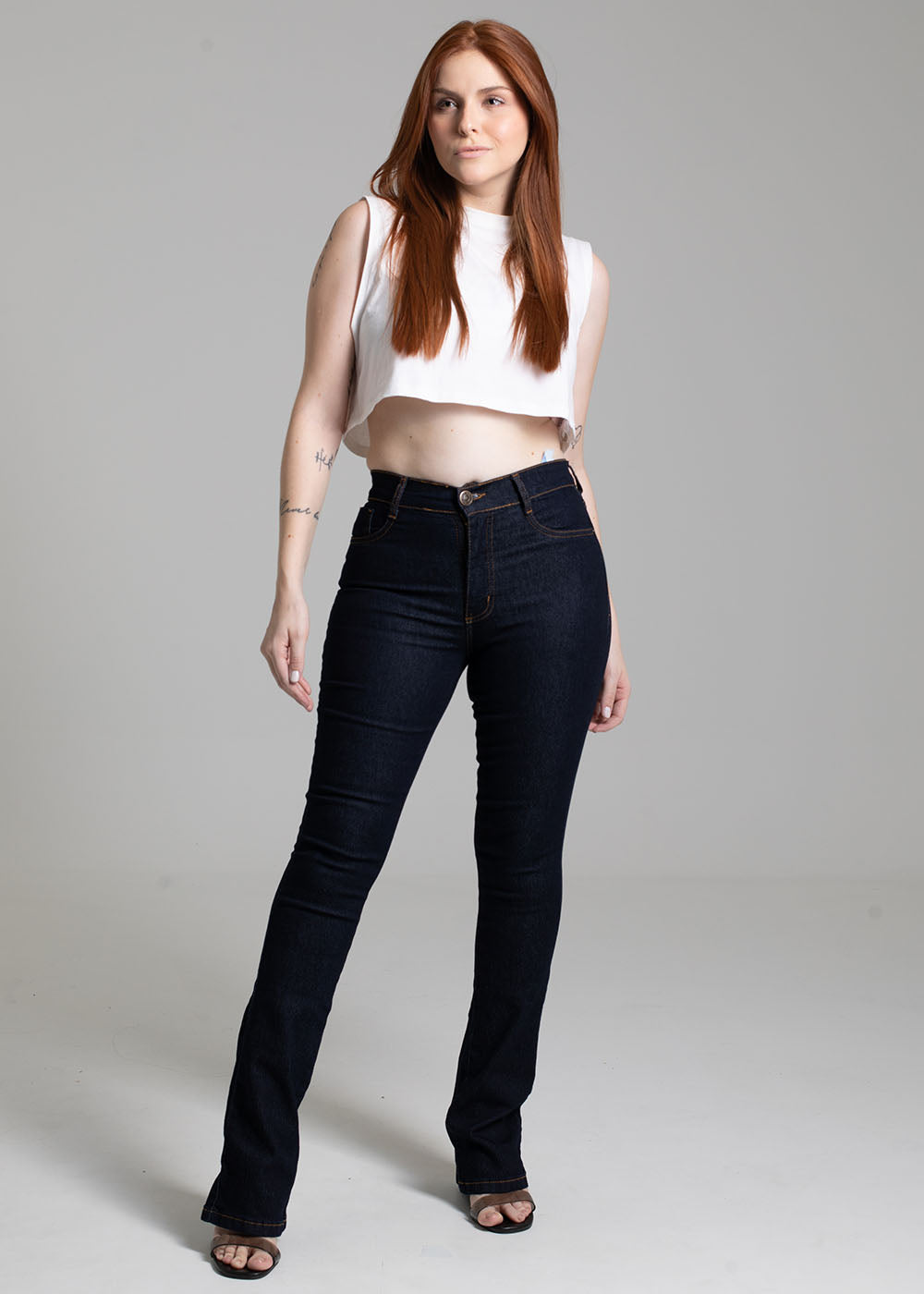 Calça Jeans Sawary Boot Cut - 258370 AZUL