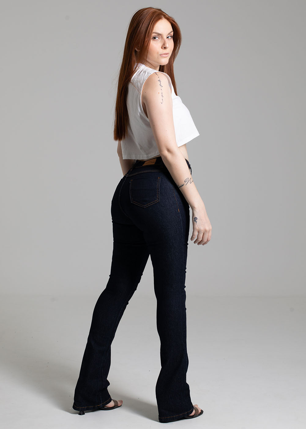 Calça Jeans Sawary Boot Cut - 258370 AZUL