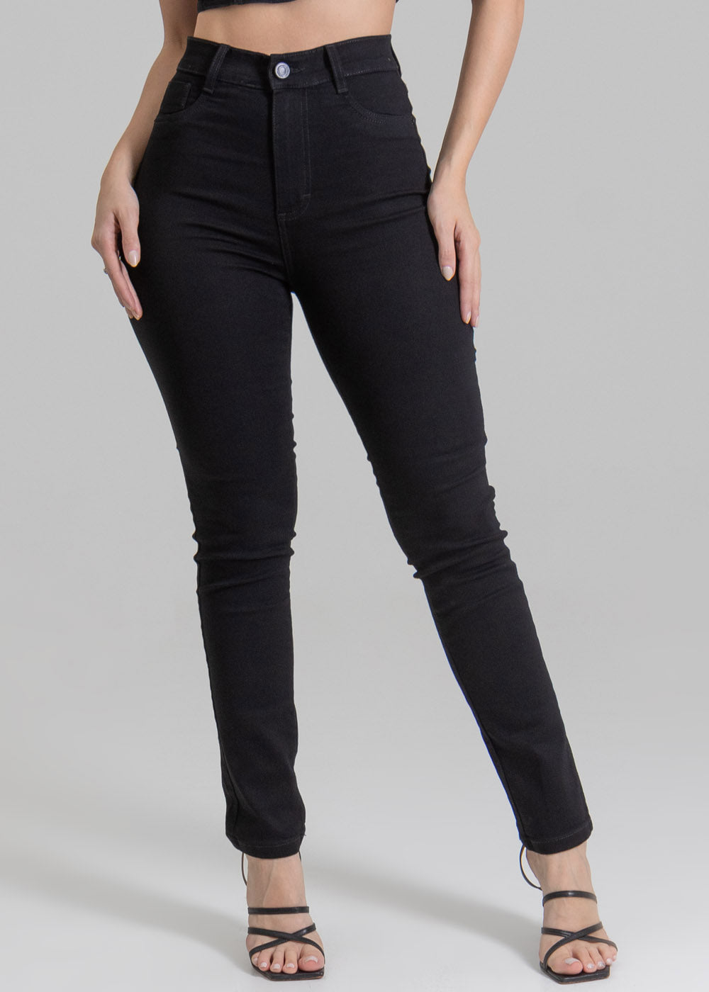 Calça Sarja Sawary Hot Pants - 263832 PRETO
