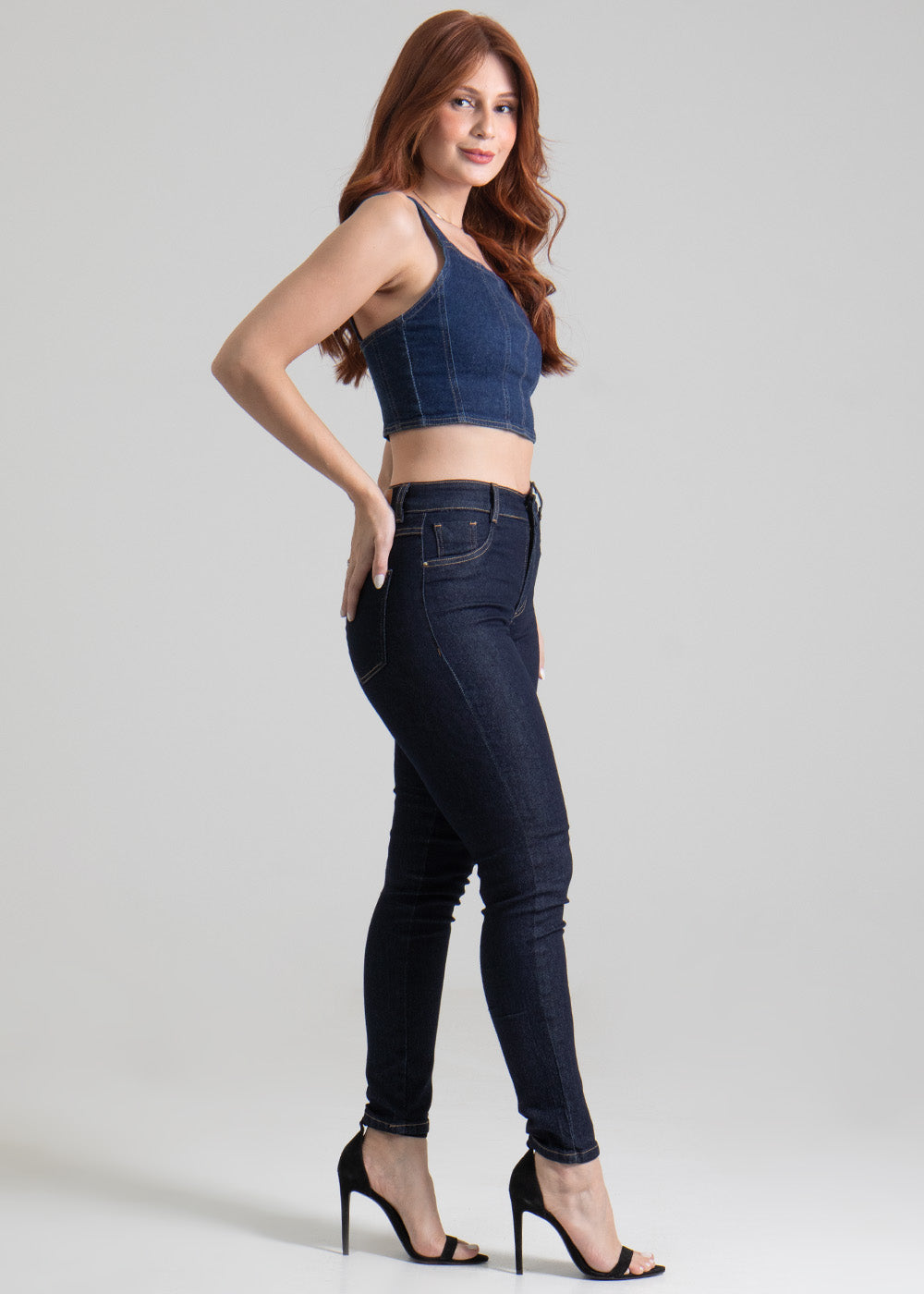 Calça Jeans Sawary Cigarrete - 266150 AZUL