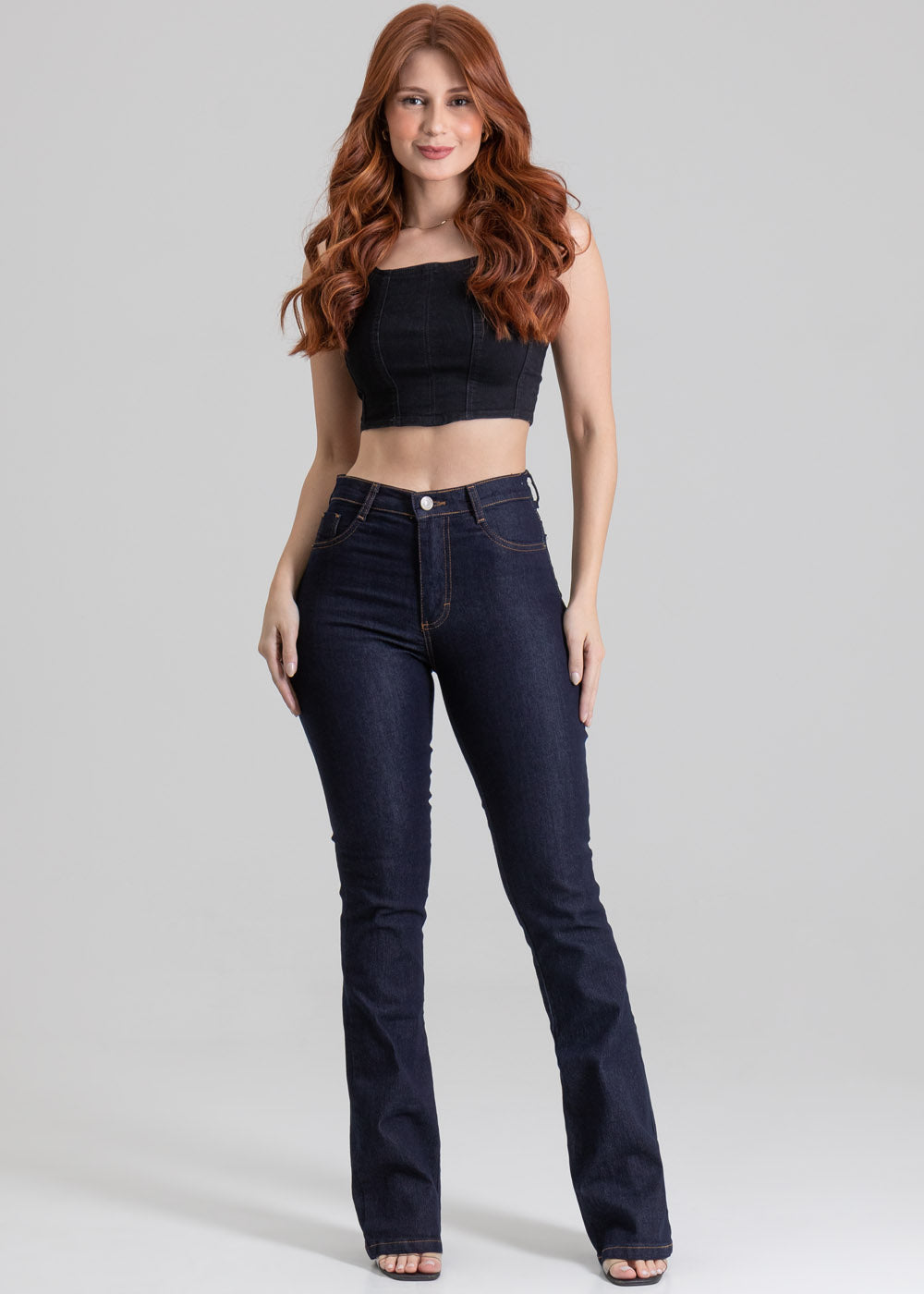 Calça Jeans Sawary Boot Cut - 267311 AZUL