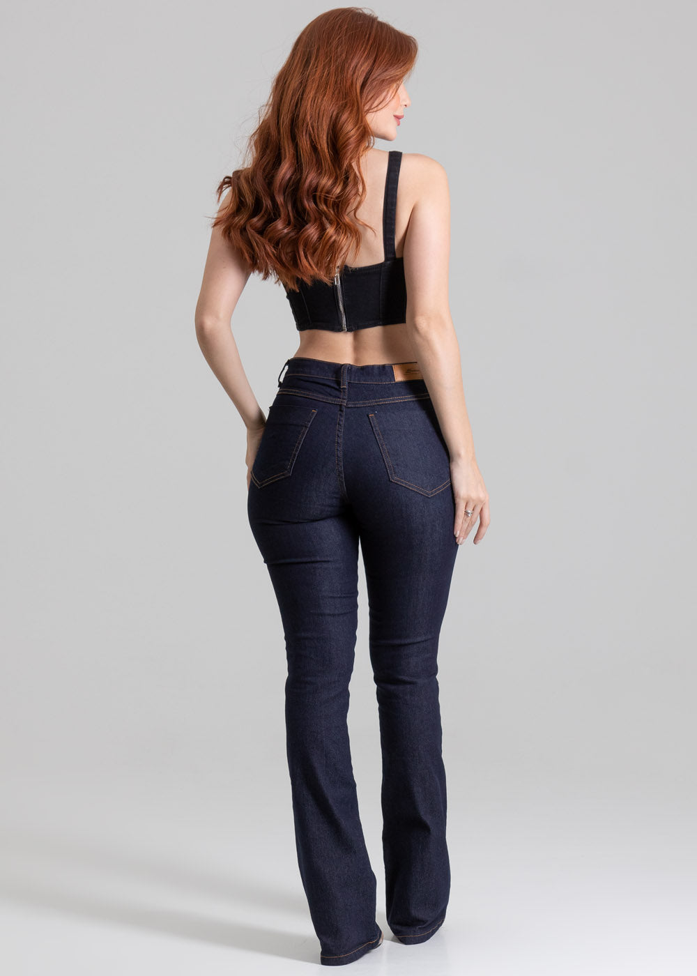Calça Jeans Sawary Boot Cut - 267311 AZUL