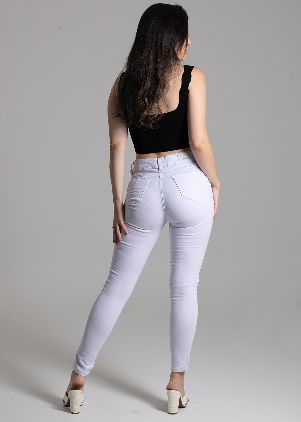 Calça Sarja Sawary Levanta Bumbum - 272560 BRANCO