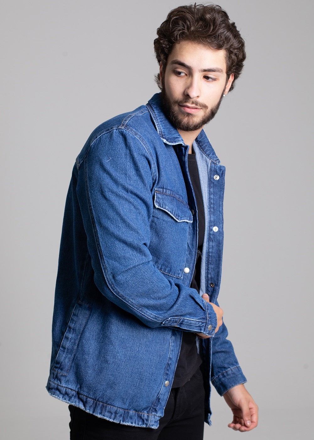 Jaqueta Jeans Sawary - 273270 AZUL