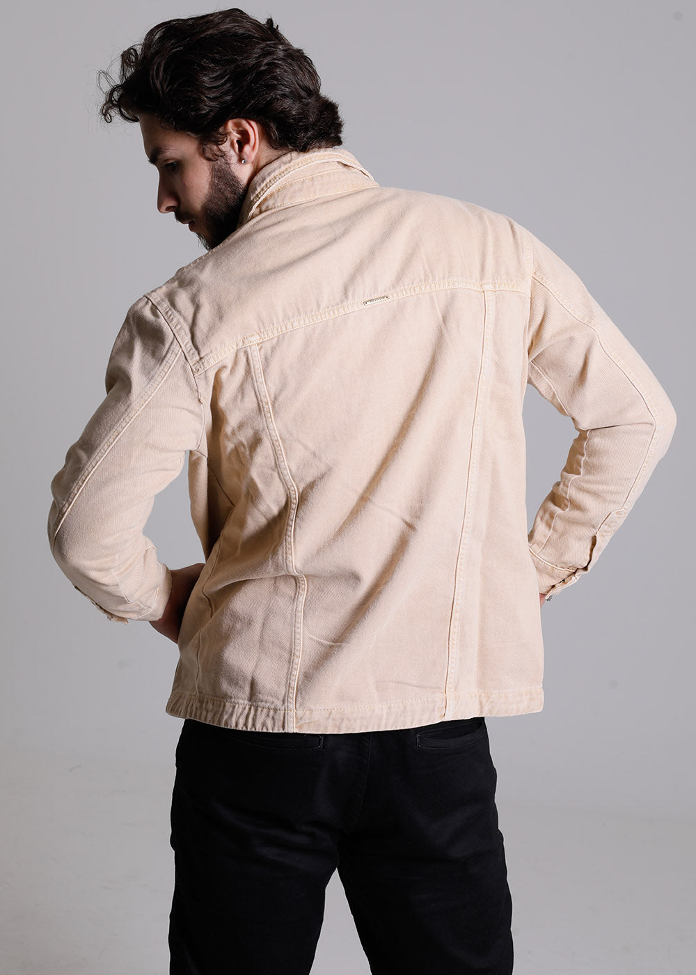 Jaqueta Sarja Sawary - 273781 BEGE