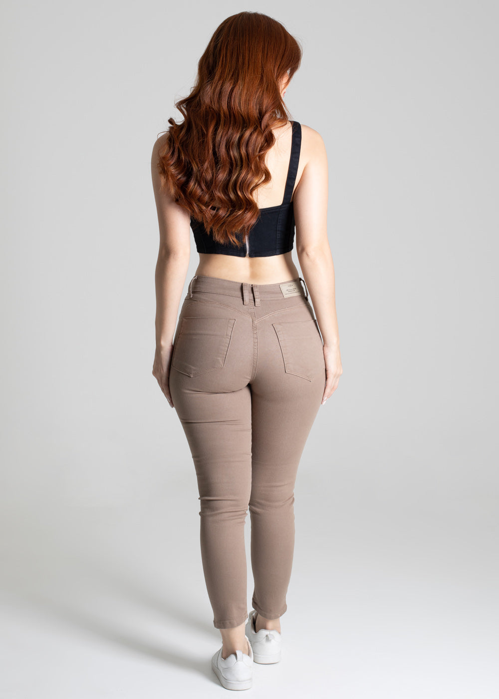 Calça Jeans Sawary Push Up - 274345 BEGE