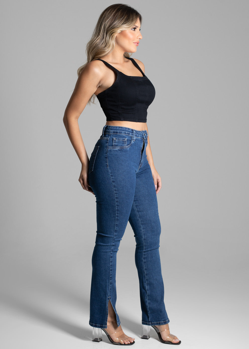 Calça Jeans Sawary Reta - 274950 AZUL