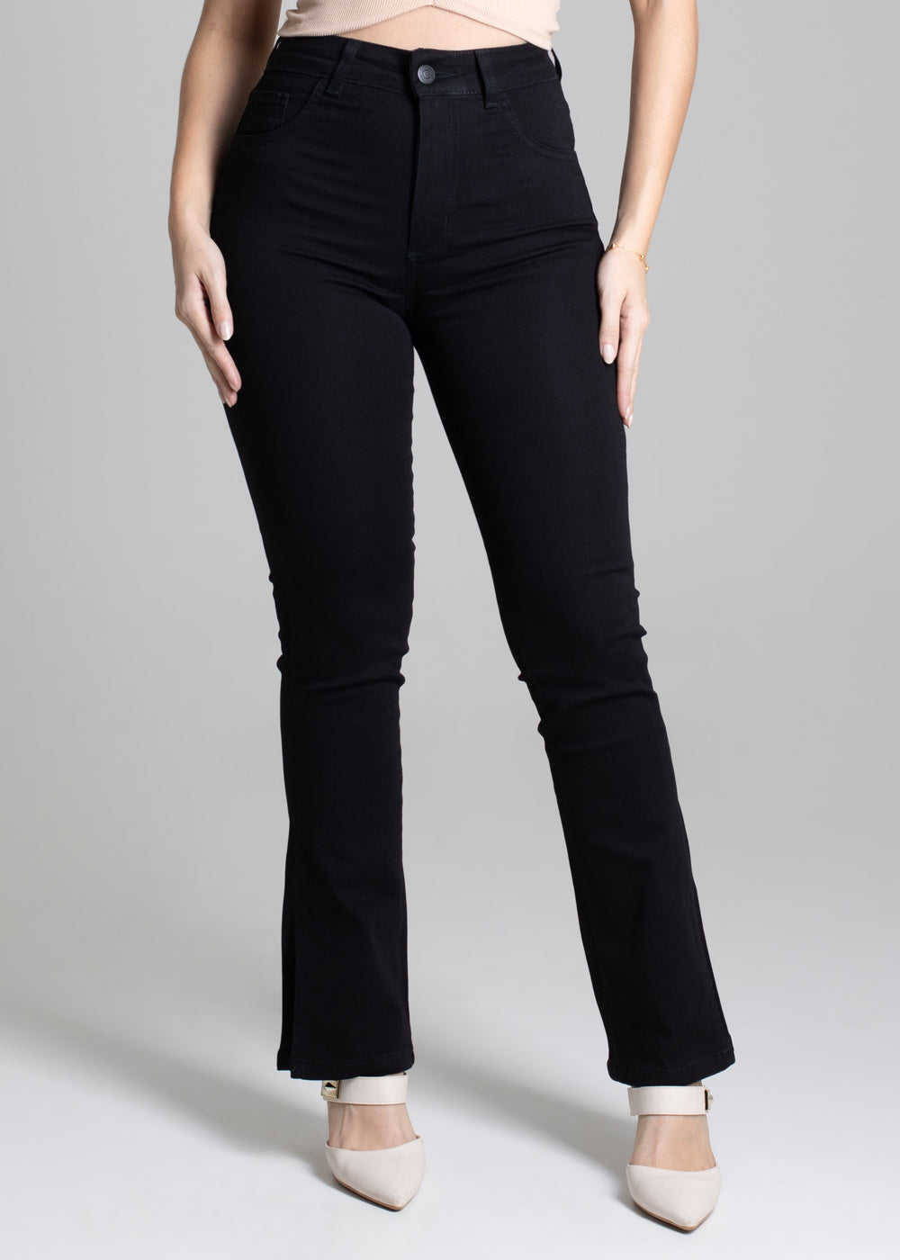 Calça Sarja Sawary Reta - 275006 PRETO