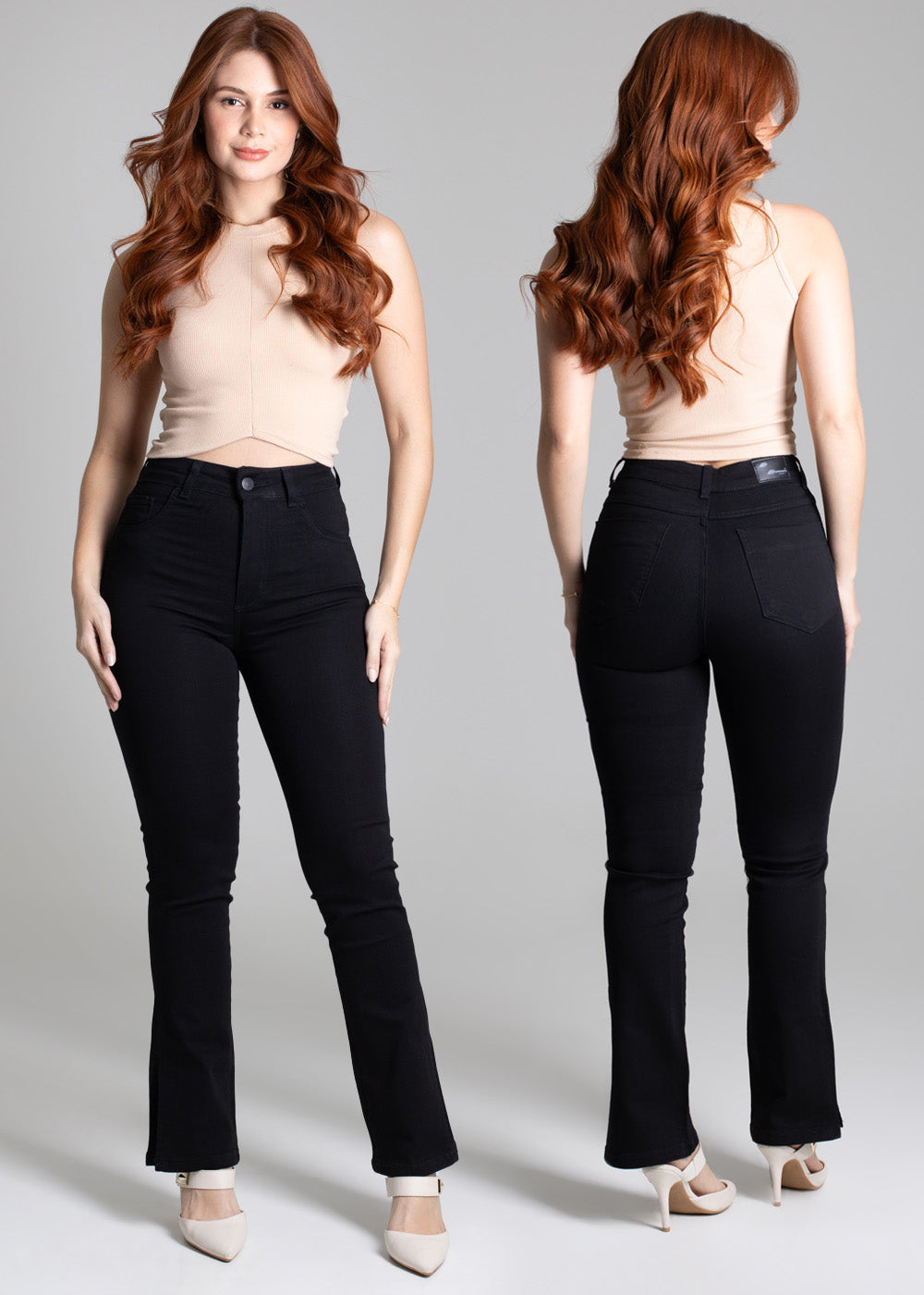 Calça Sarja Sawary Reta - 275006 PRETO
