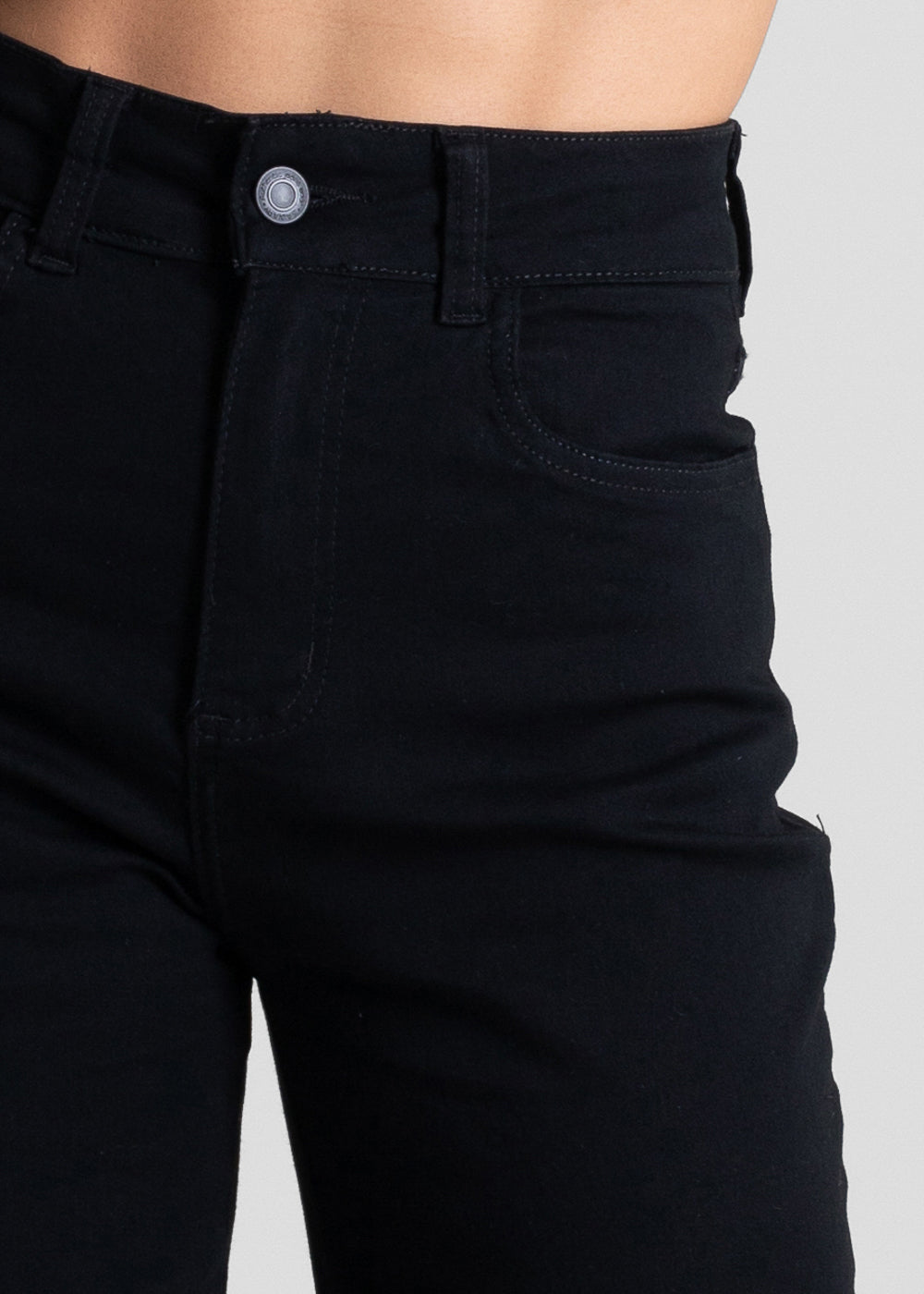 Calça Sarja Sawary Wide Leg - 275028 PRETO