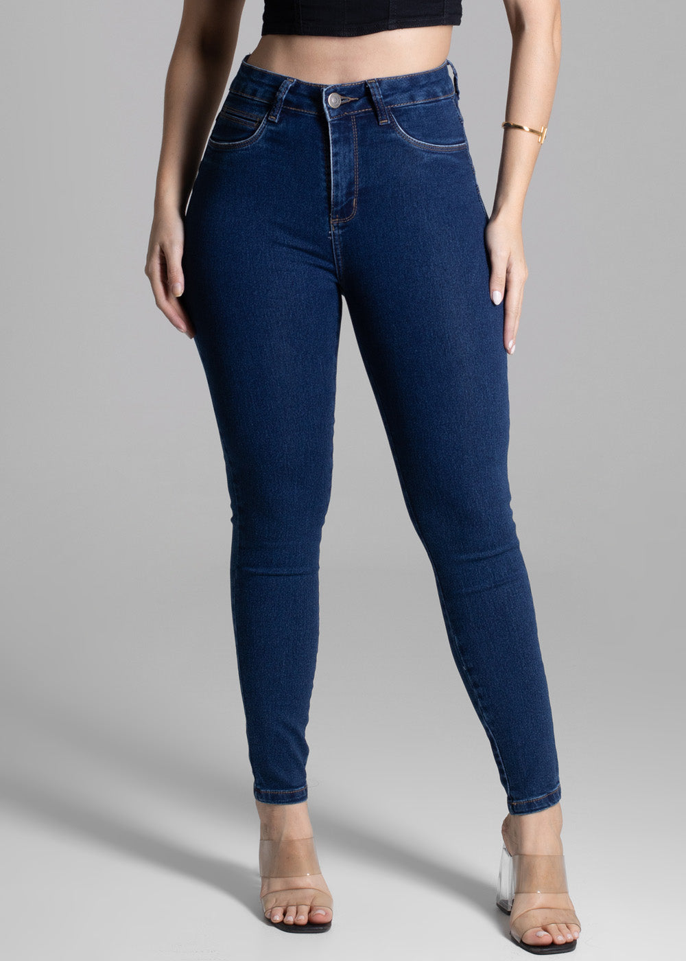 Calça Jeans Sawary Levanta Bumbum - 275176 AZUL