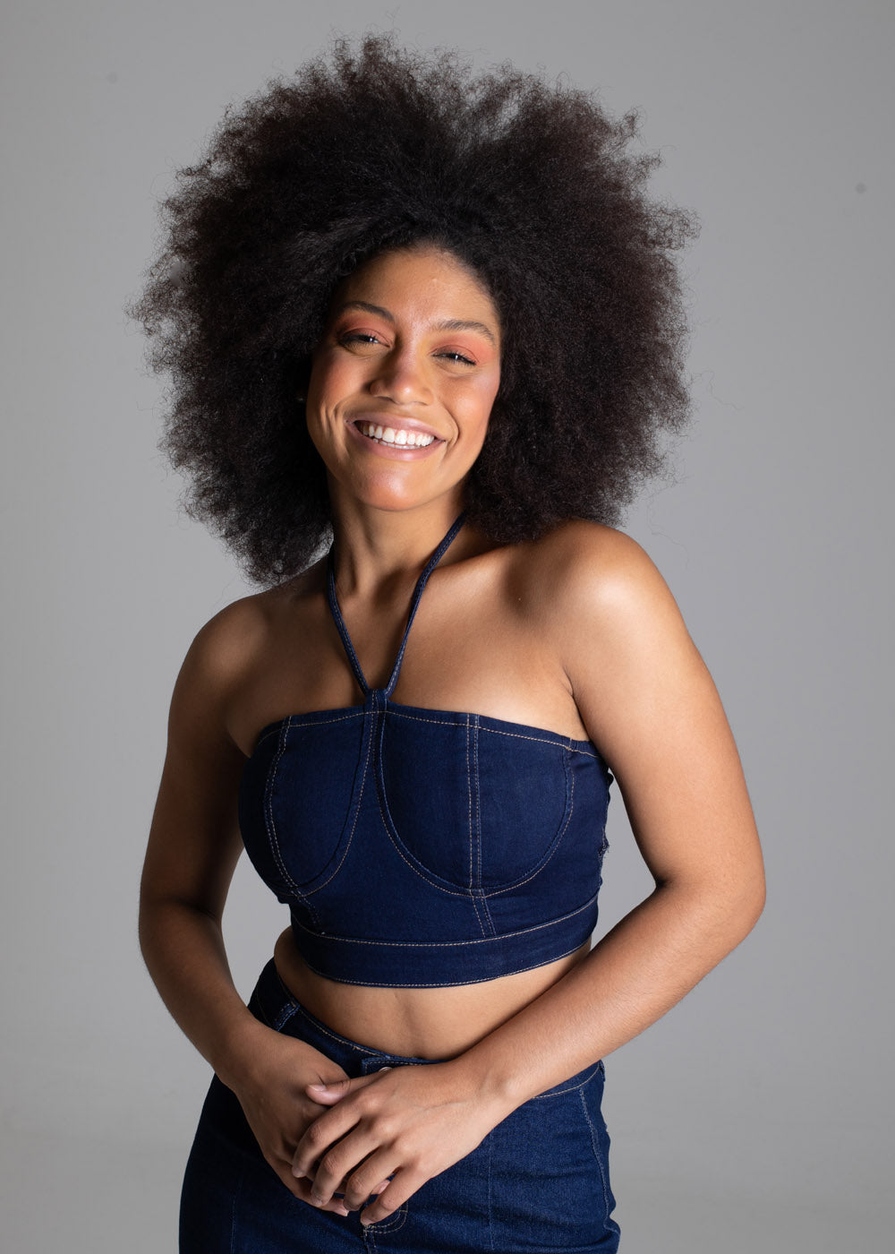 Top Jeans Sawary - 275740 AZUL