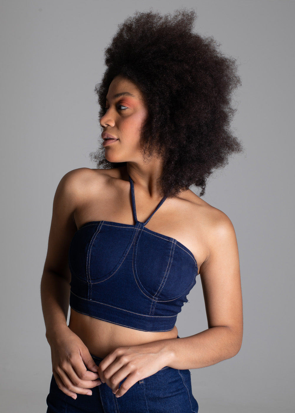 Top Jeans Sawary - 275740 AZUL