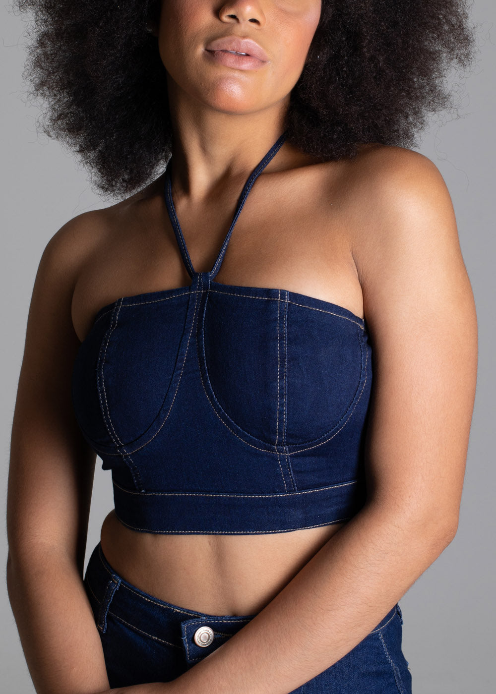 Top Jeans Sawary - 275740 AZUL