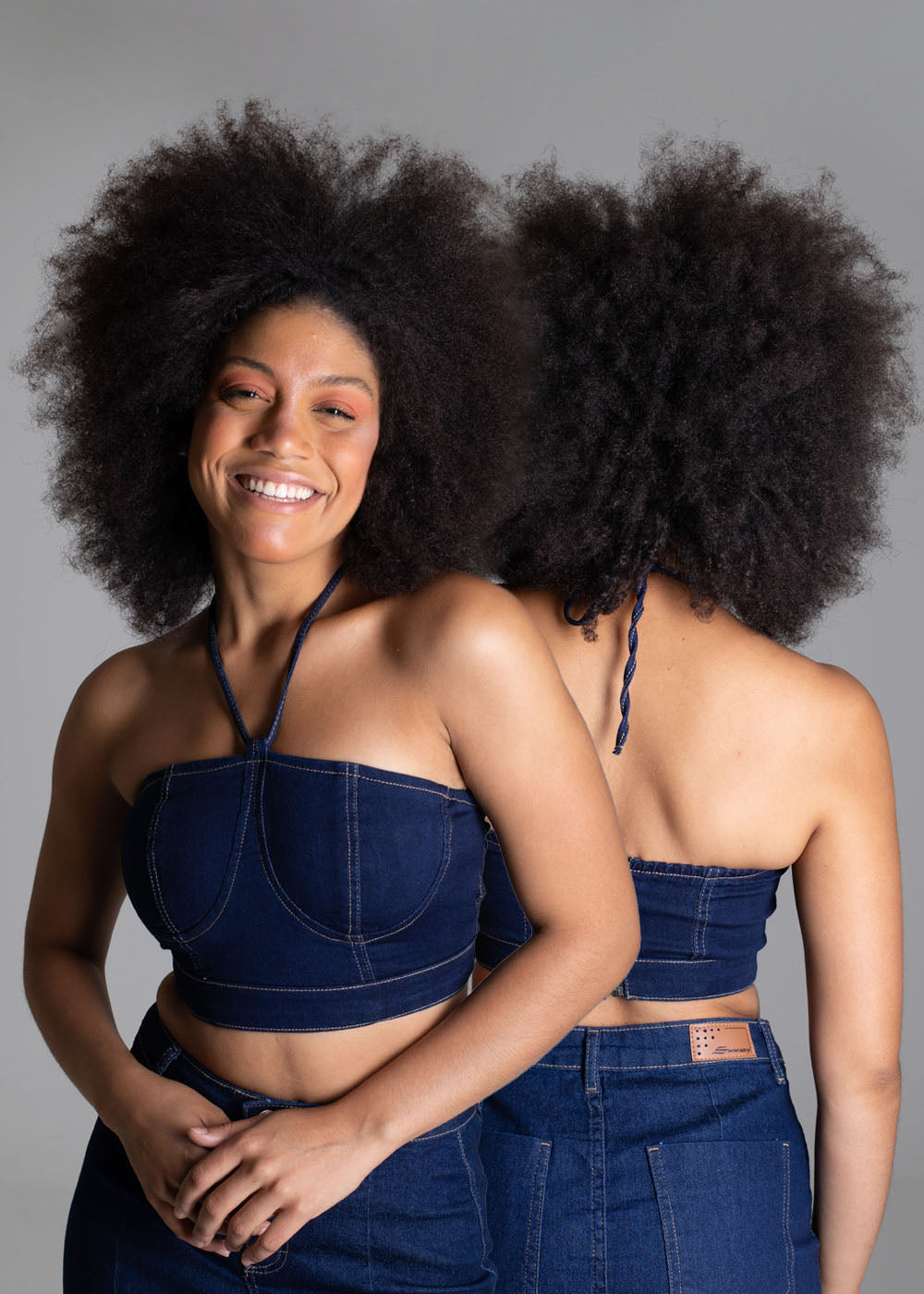 Top Jeans Sawary - 275740 AZUL