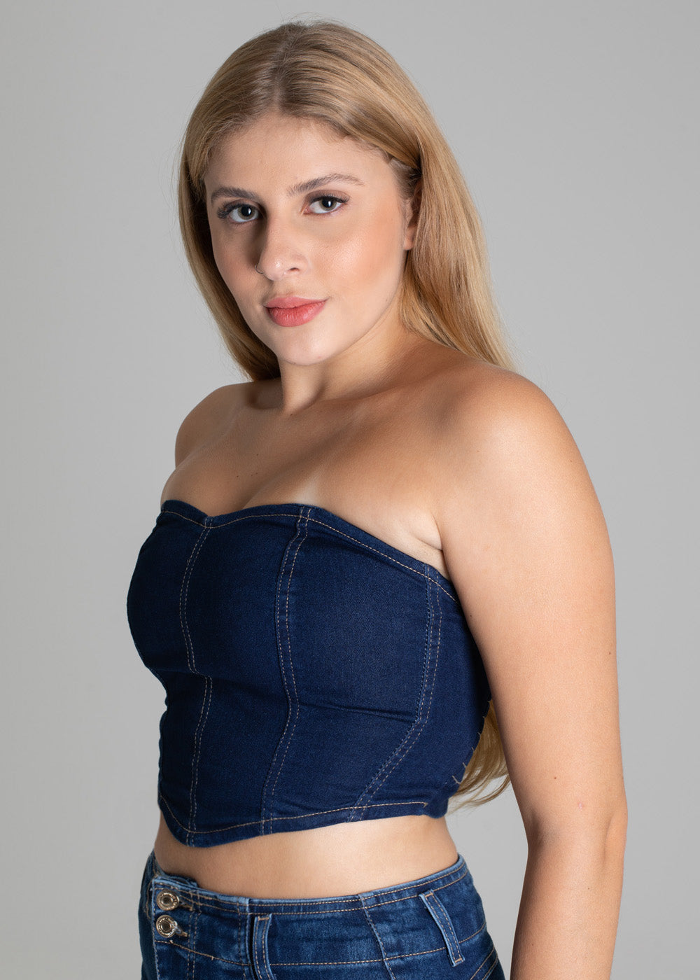 Top Jeans Sawary - 275785 AZUL