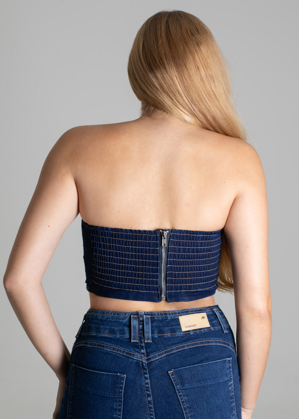 Top Jeans Sawary - 275785 AZUL