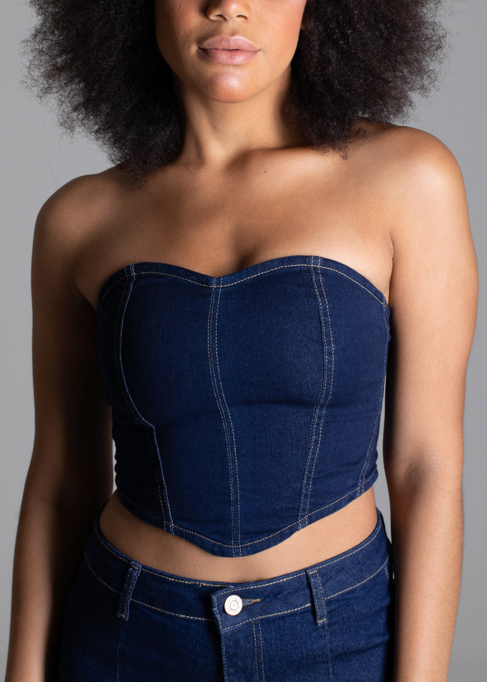 Top Jeans Sawary - 275797 AZUL