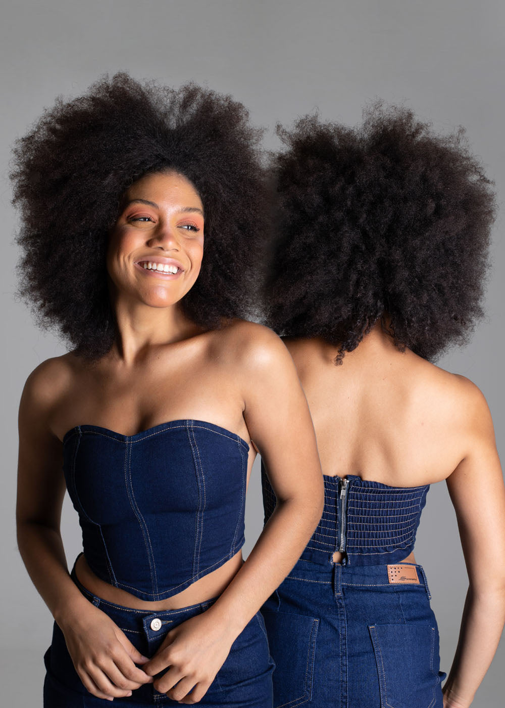 Top Jeans Sawary - 275797 AZUL