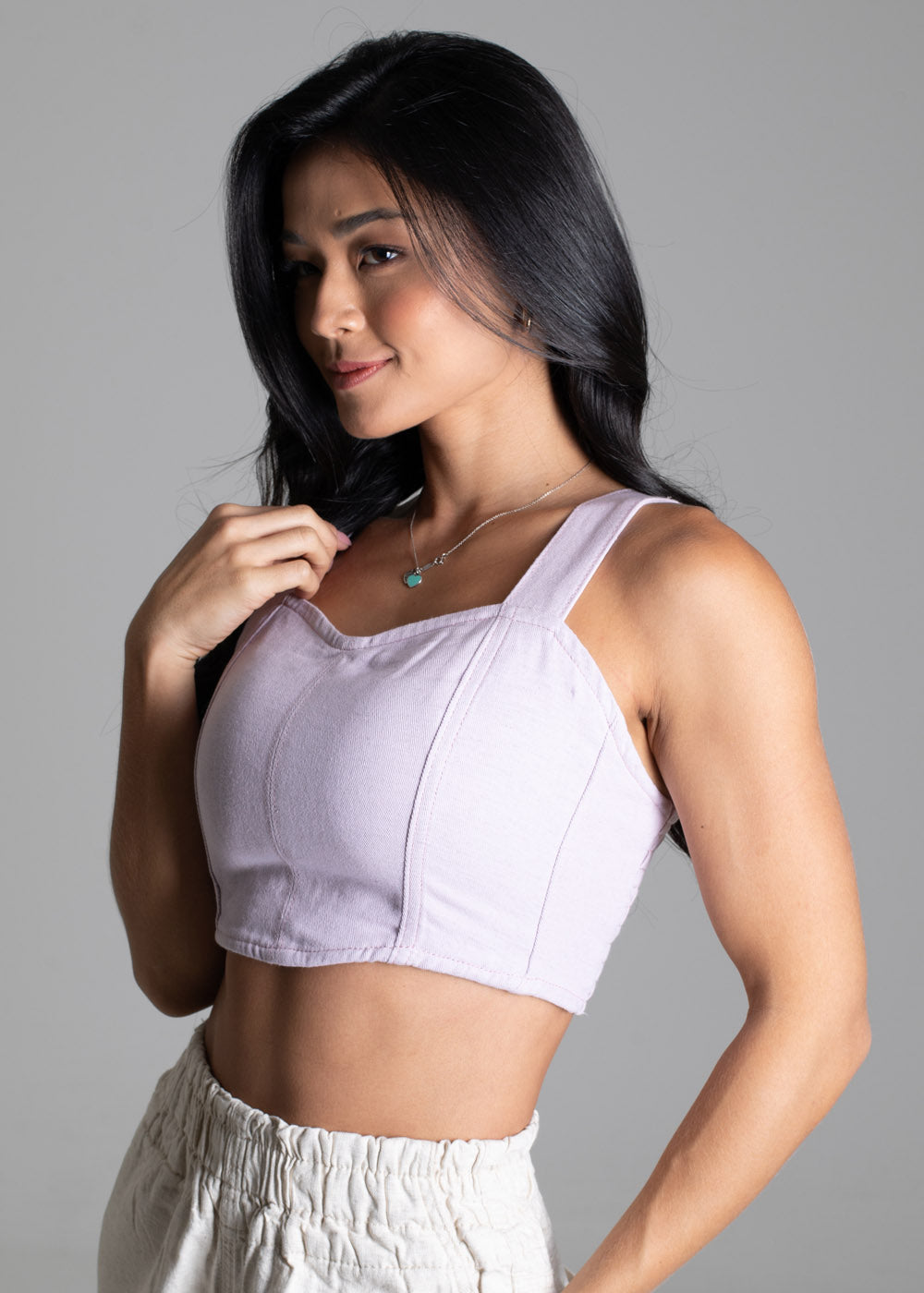 Top Linho Sawary - 276023 LILAS