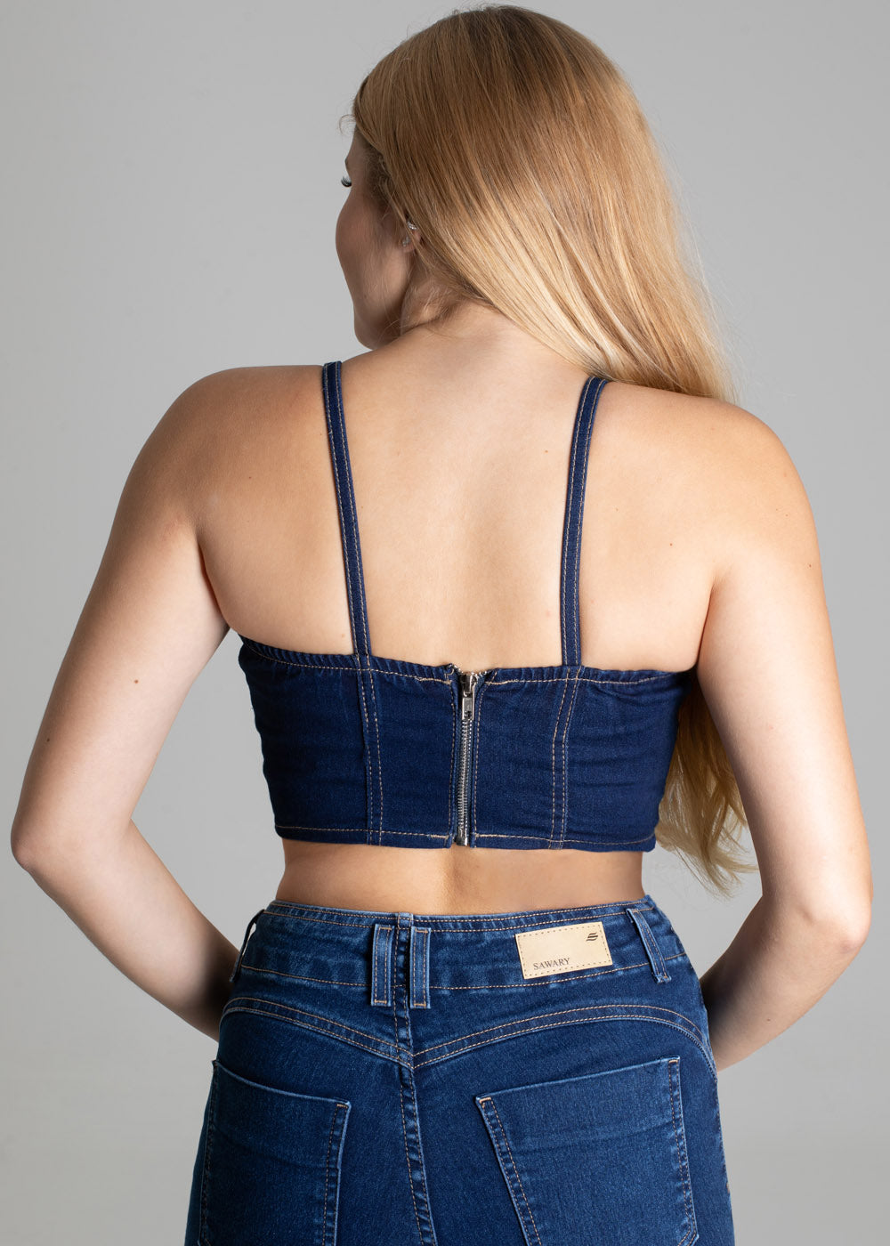 Top Jeans Sawary - 276055 AZUL