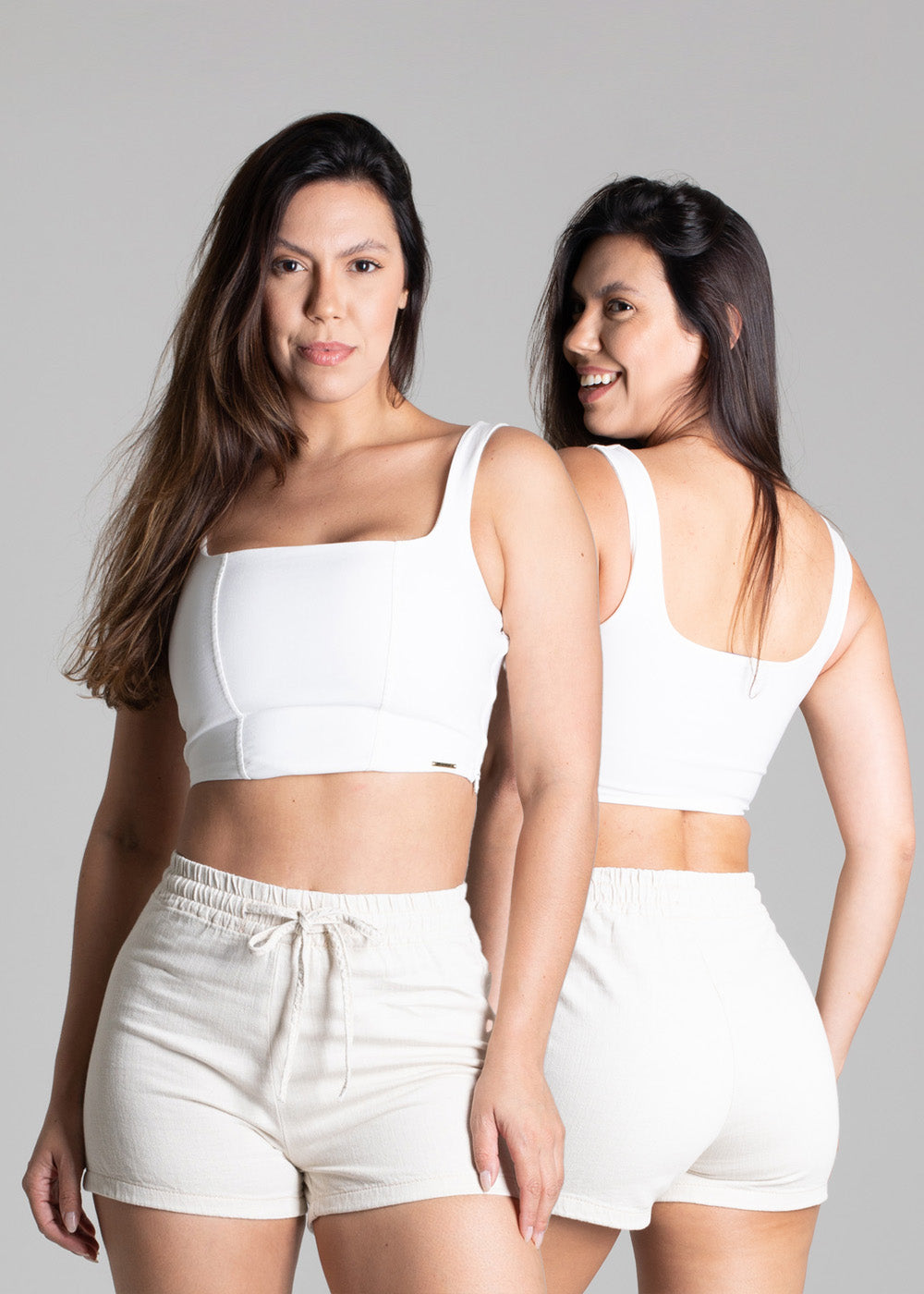 Shorts Linho Sawary - 276252 OFF WHITE