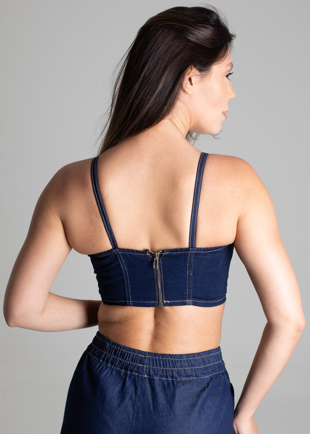 Top Jeans Sawary - 276324 AZUL