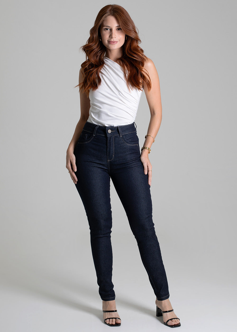 Calça Jeans Sawary Levanta Bumbum - 276495 AZUL