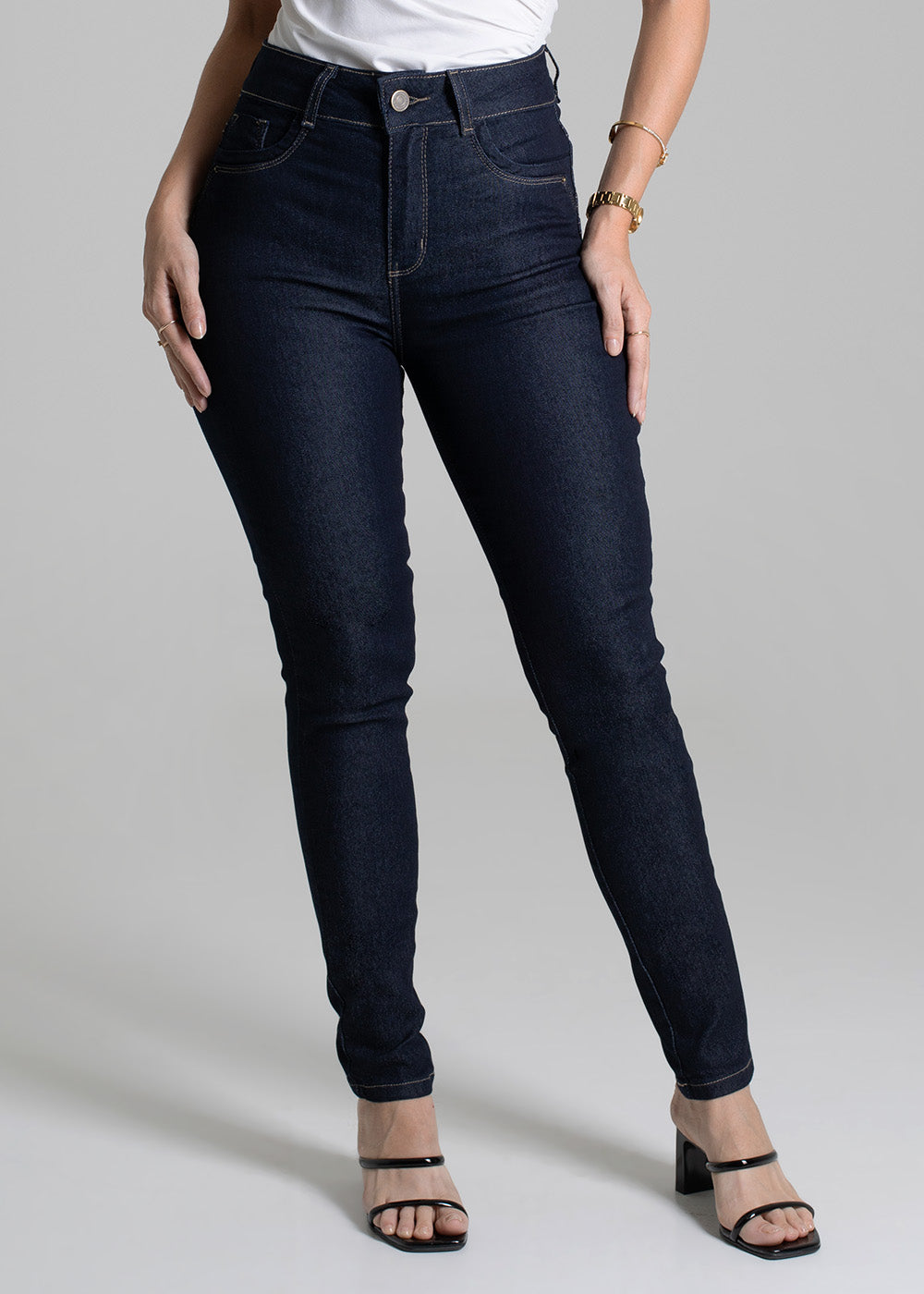 Calça Jeans Sawary Levanta Bumbum - 276495 AZUL