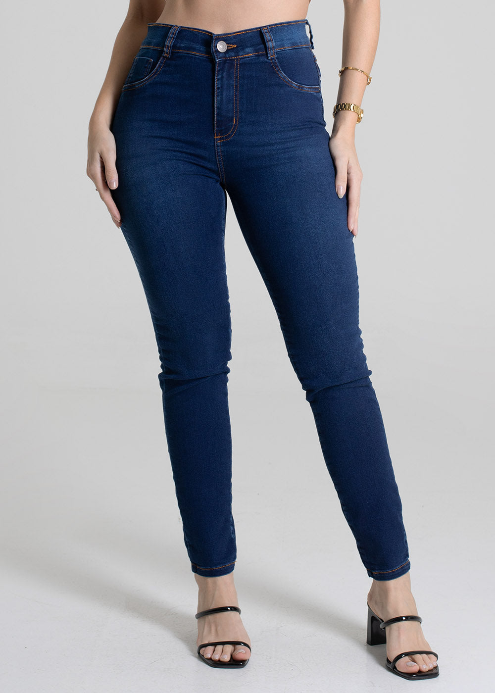 Calça Jeans Sawary Skinny - 276889 AZUL