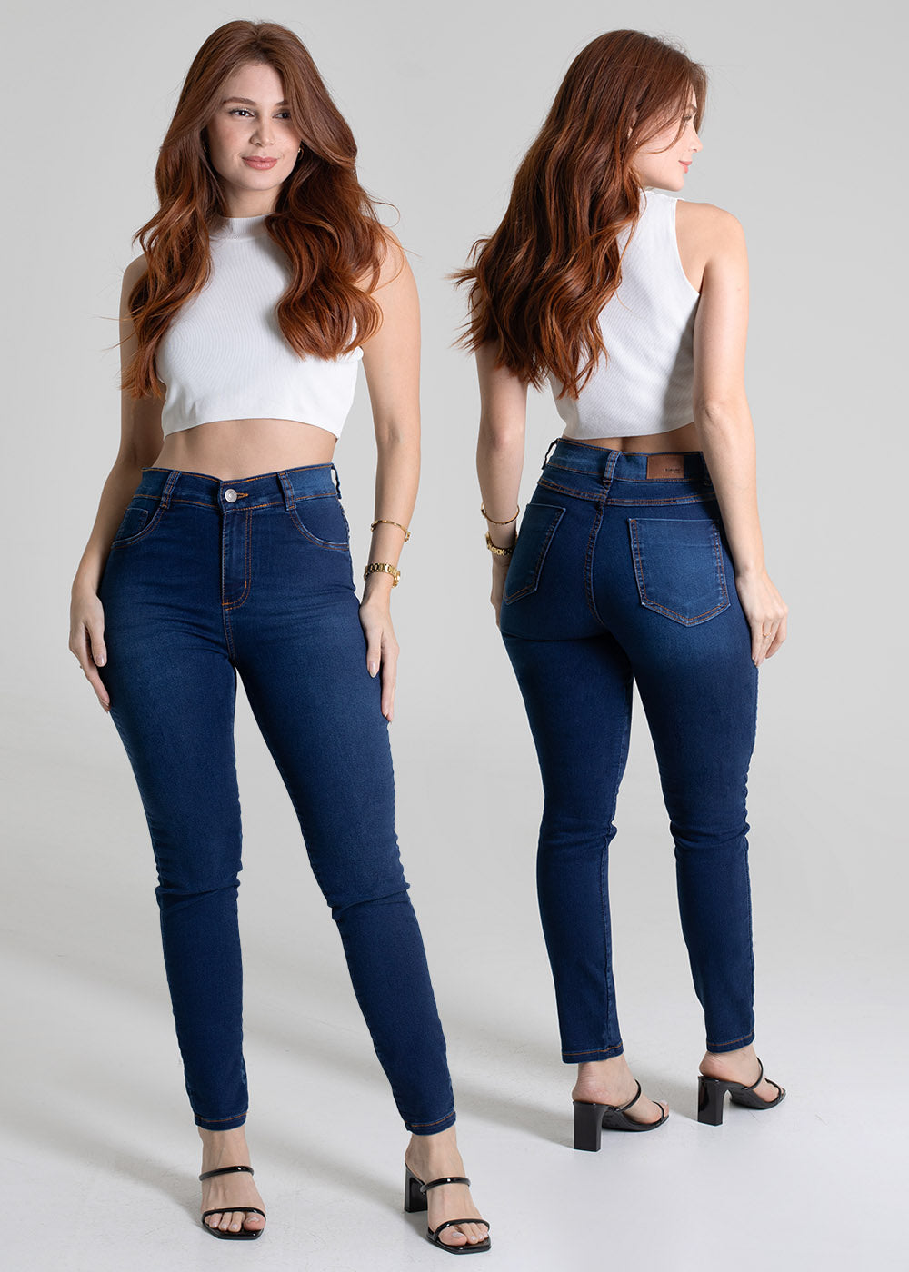 Calça Jeans Sawary Skinny - 276889 AZUL