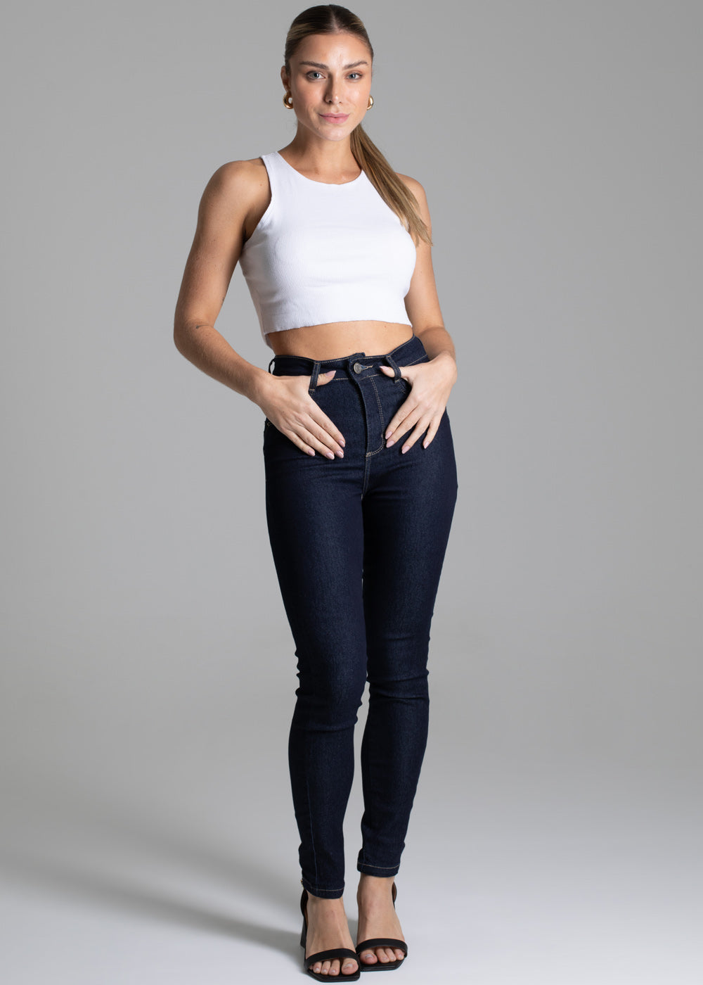 Calça Jeans Sawary Levanta Bumbum - 276892 AZUL
