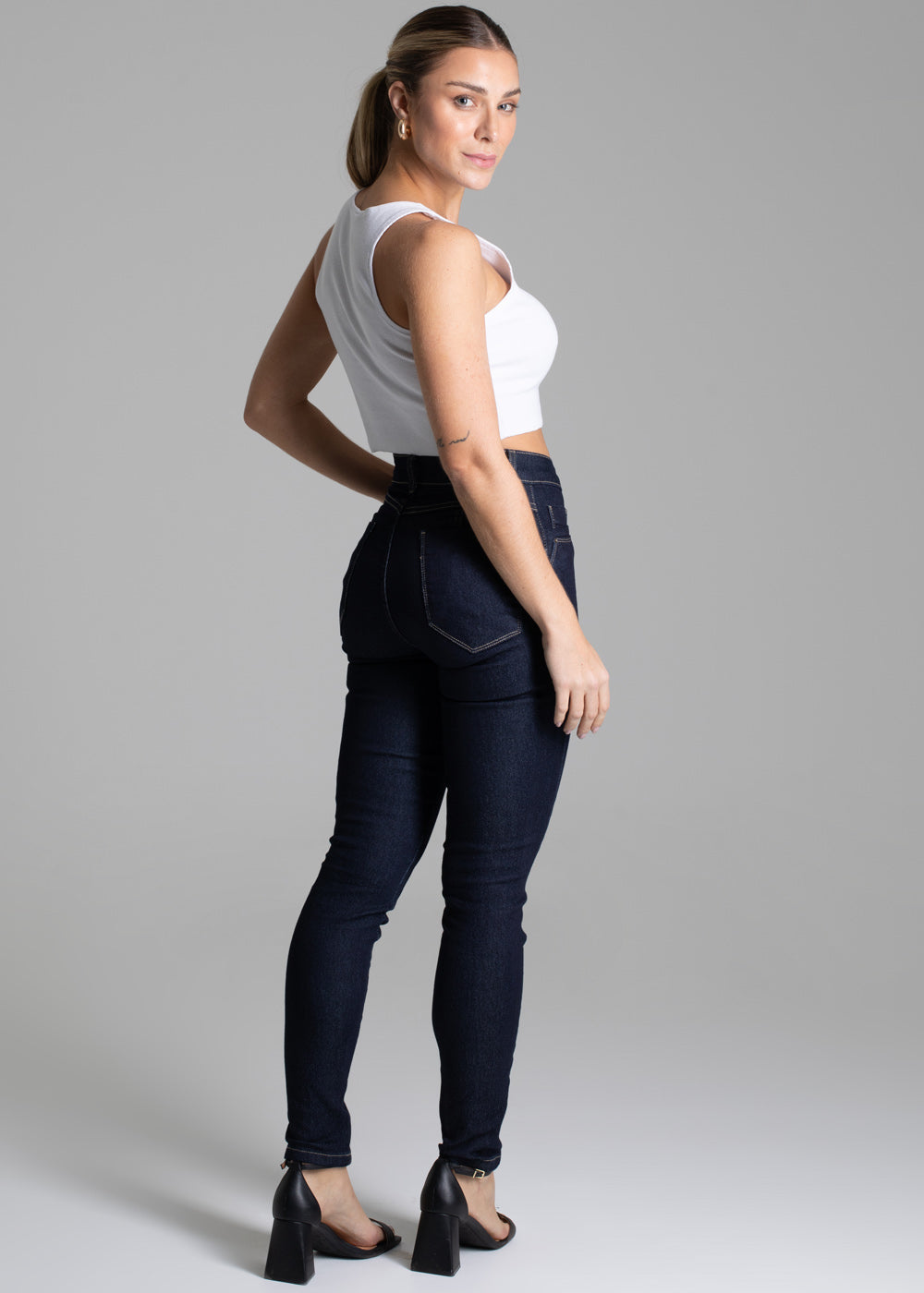 Calça Jeans Sawary Levanta Bumbum - 276892 AZUL