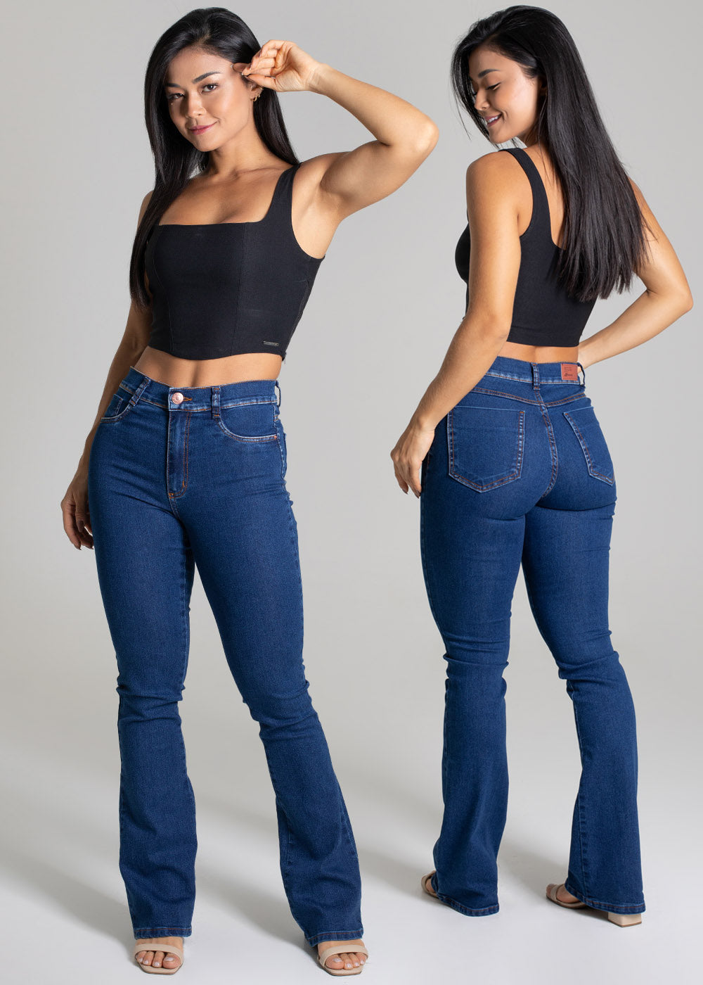 Calça Jeans Sawary Boot Cut - 277151 AZUL
