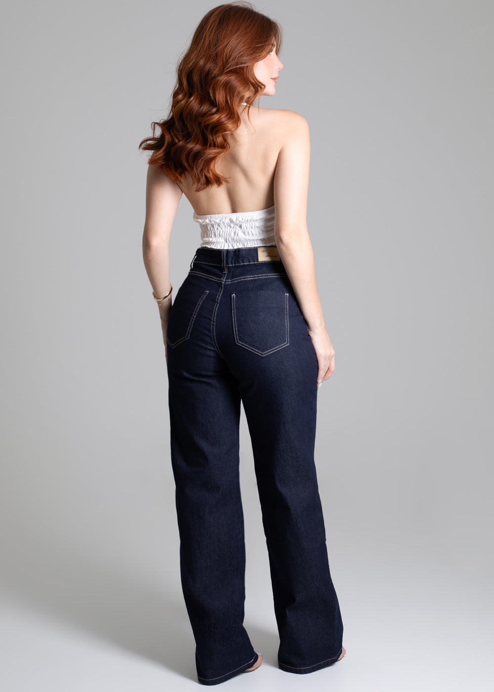 Calça Jeans Sawary Wide Leg - 278023 AZUL