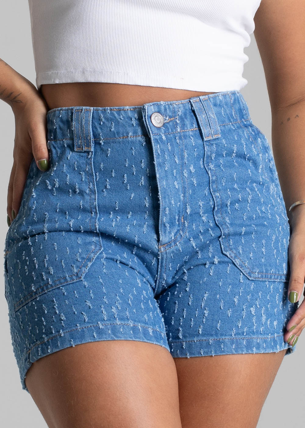 Shorts Jeans Sawary - 278552 AZUL