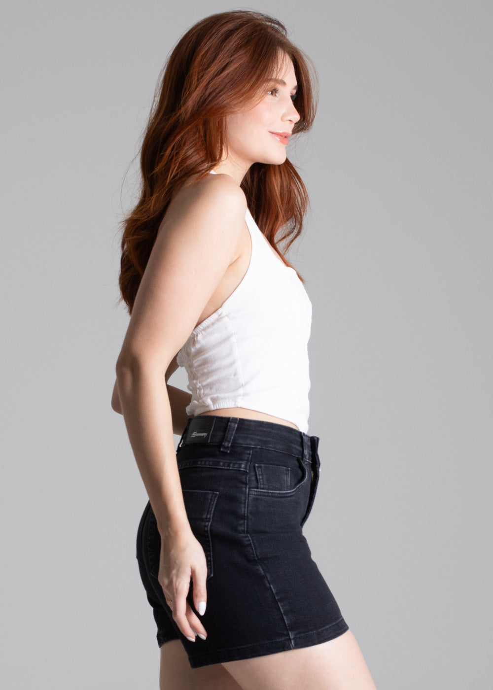 Shorts Jeans Sawary - 278554 PRETO