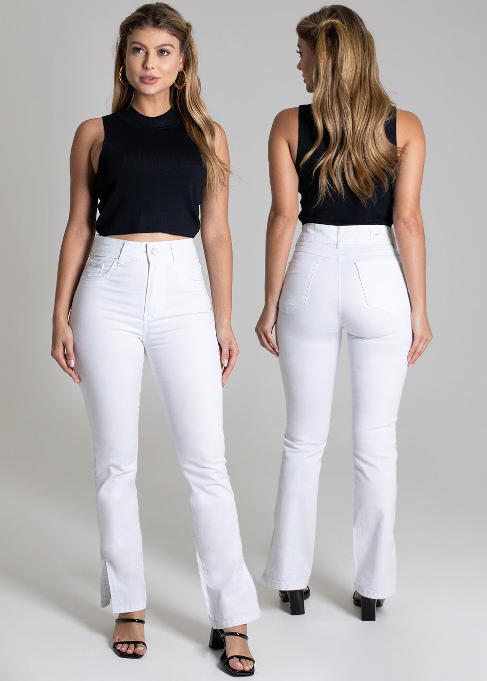 Calça Sarja Sawary Reta - 278951
 BRANCO