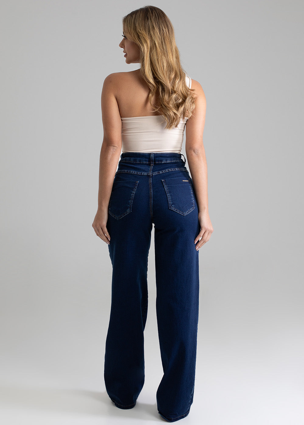 Calça Jeans Sawary Wide Leg - 279087 AZUL