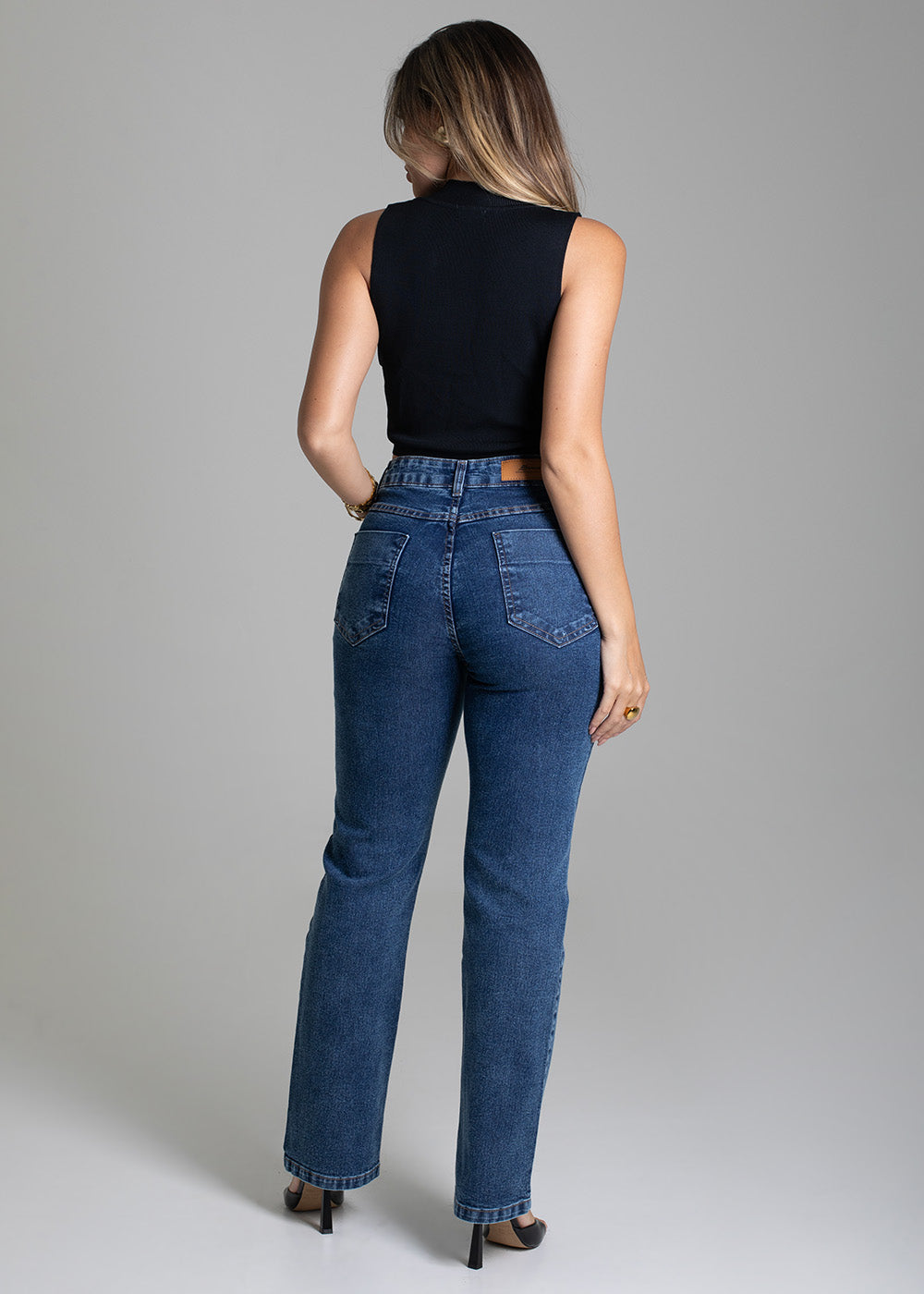 Calça Jeans Sawary Reta - 279150 AZUL