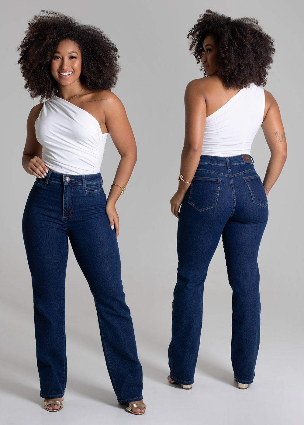 Calça Jeans Sawary Reta - 279165 AZUL