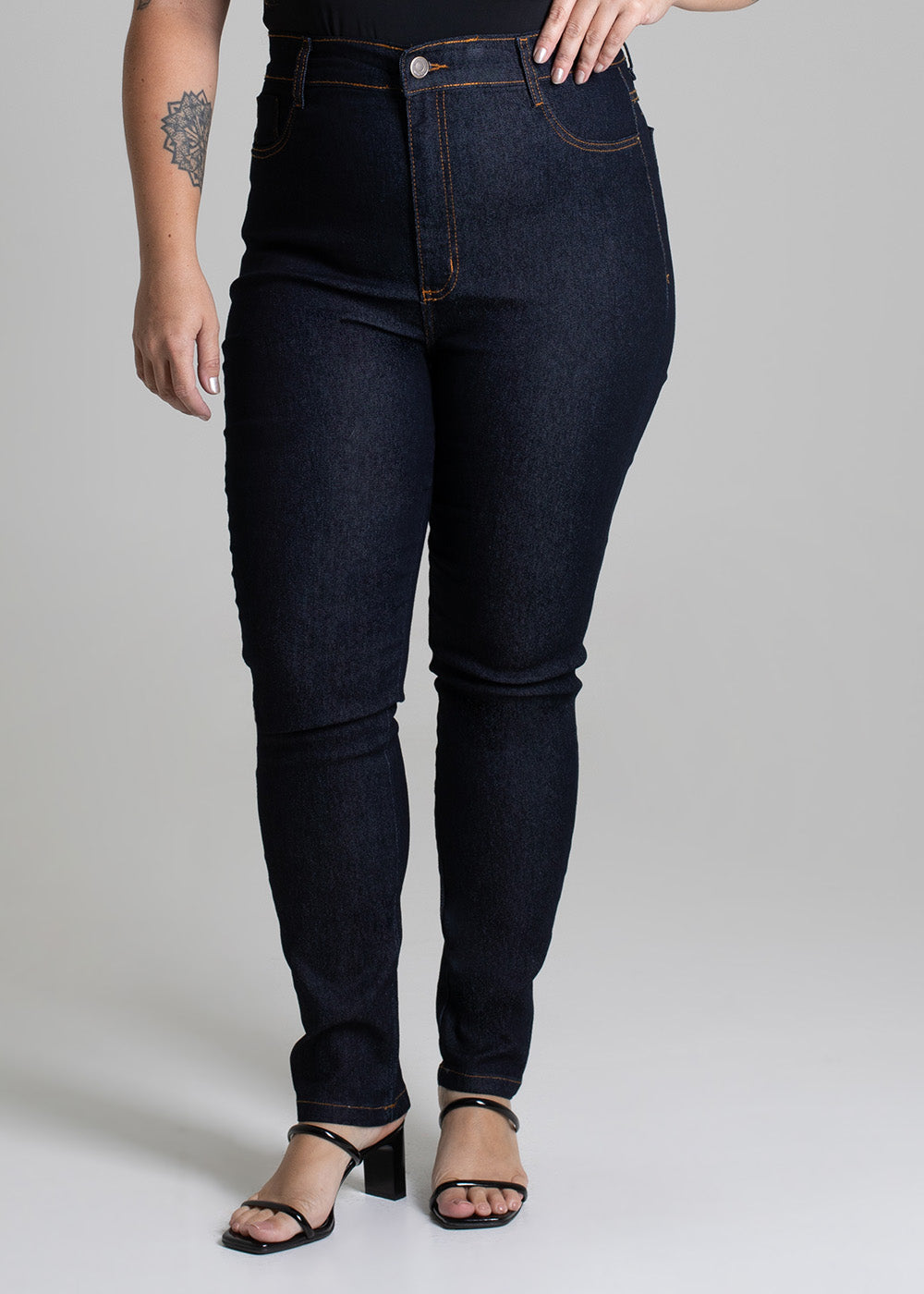 Calça Jeans Sawary Plus Size - 279440 AZUL