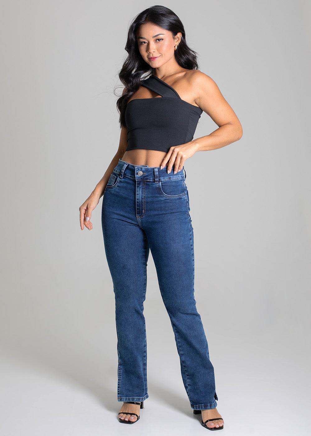 Calça Jeans Sawary Reta - 279503 AZUL