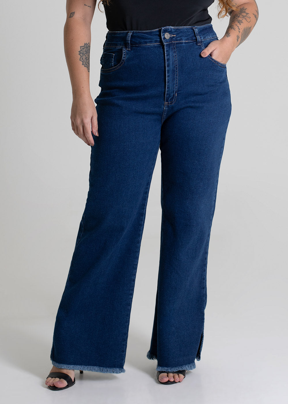 Calça Jeans Sawary Plus Size - 280107 AZUL