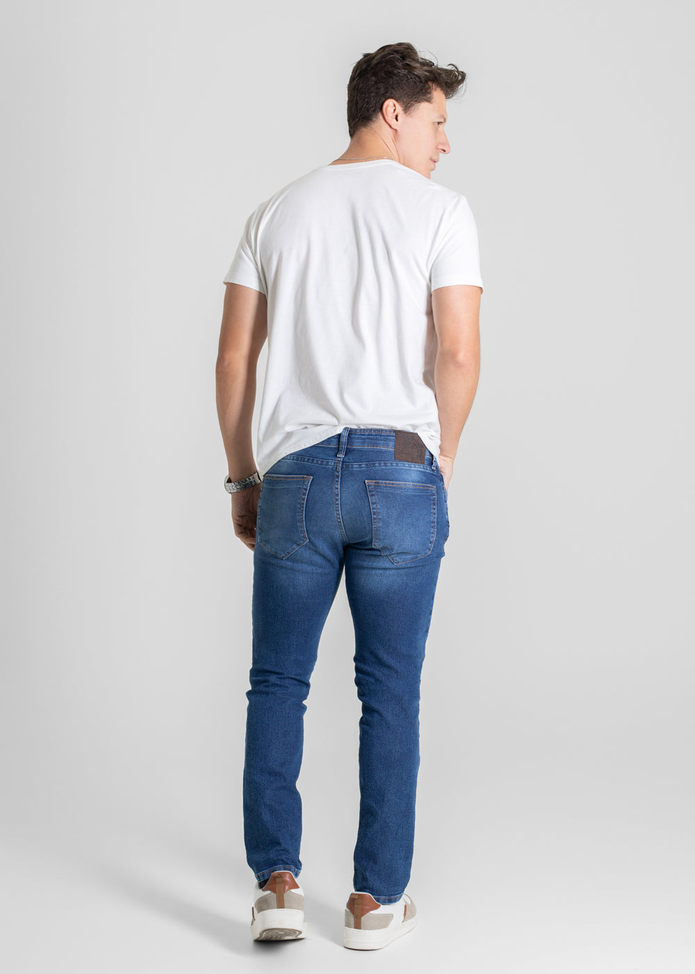 Calça Jeans Sawary Slim - 280287 AZUL