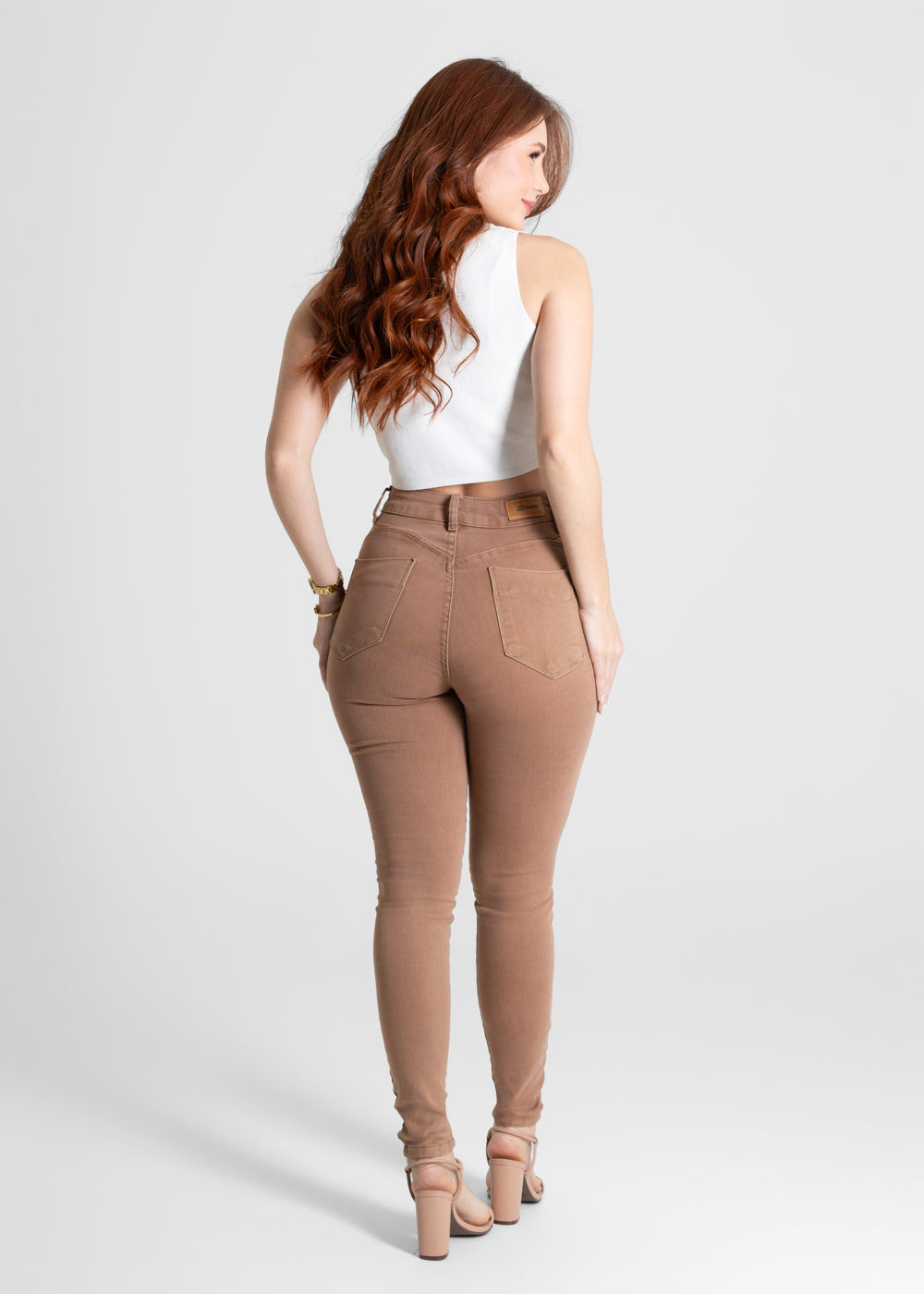 Calça Sarja Sawary Push Up - 280357 AZUL