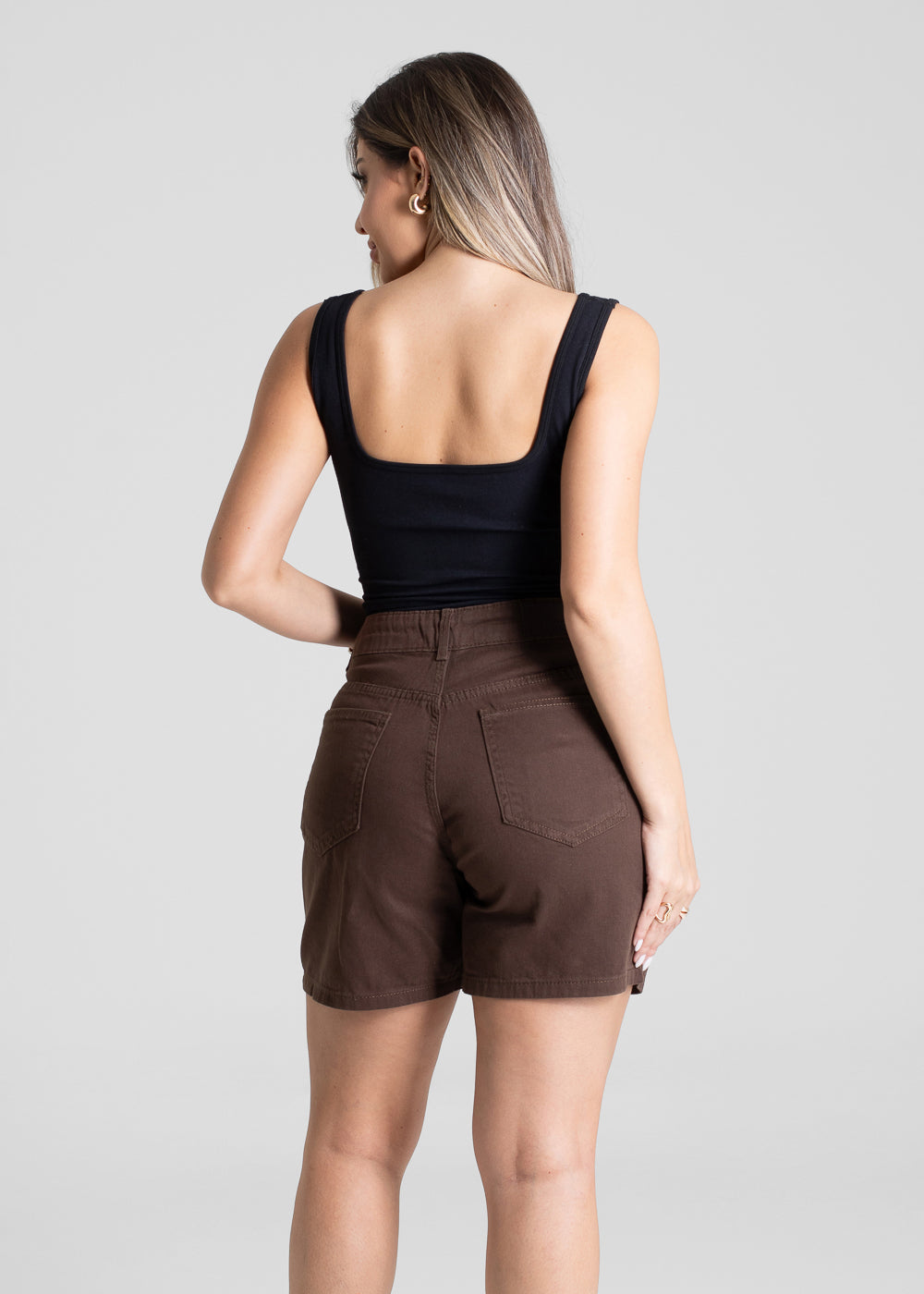 Shorts Sarja Sawary - 280437 MARROM