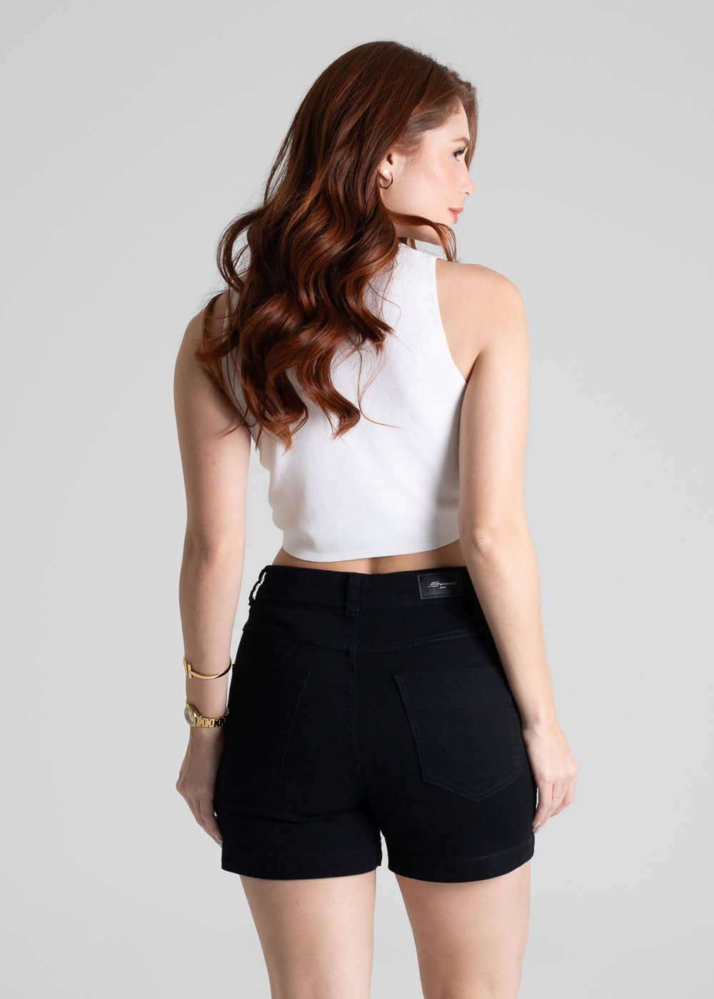 Shorts Sarja Sawary - 280440 PRETO