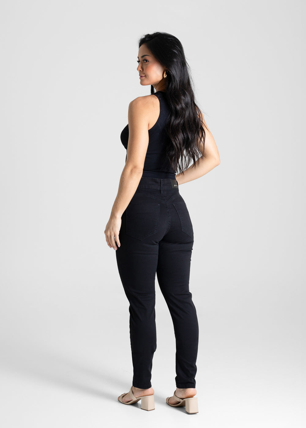 Calça Sarja Sawary Push Up - 280645 PRETO