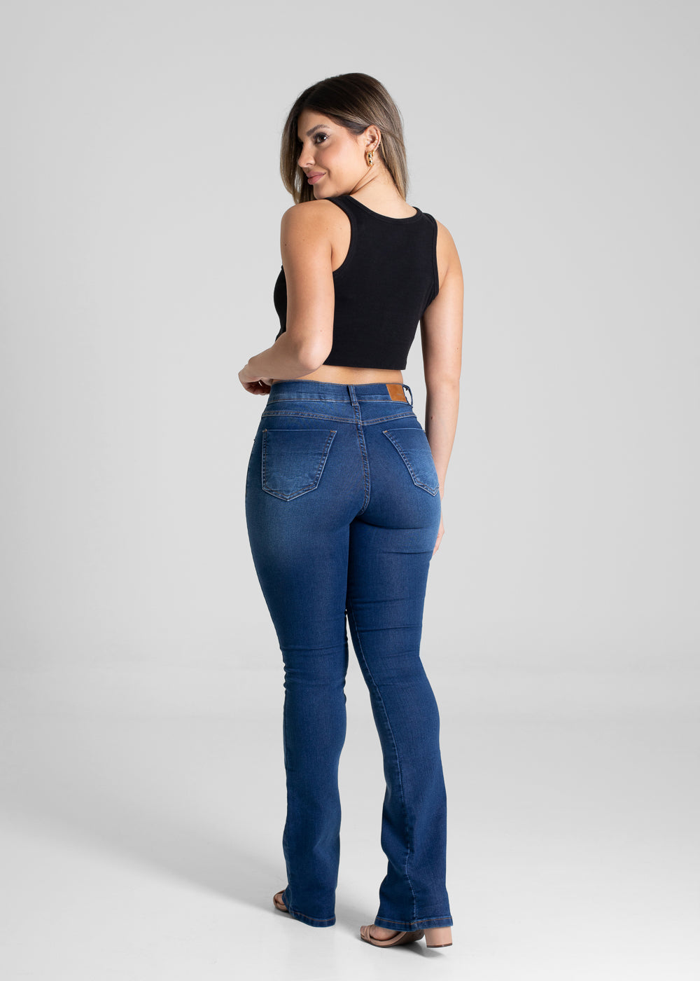 Calça Jeans Sawary Boot Cut - 280714 AZUL